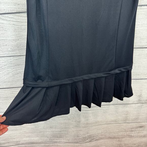 Zyia Active Women's Black Mesh Ivy Classic Clubhouse Golf Tennis Dress Size XL - Picture 4 of 8